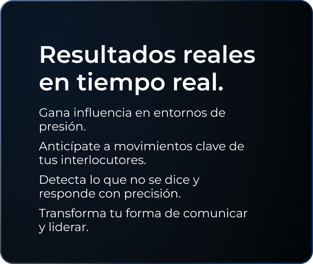 Resultados reales
